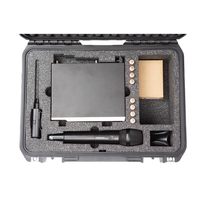 SKB - iSeries 1711-6 - Waterdichte Koffer - Zwart - Sennheiser EW Inlay