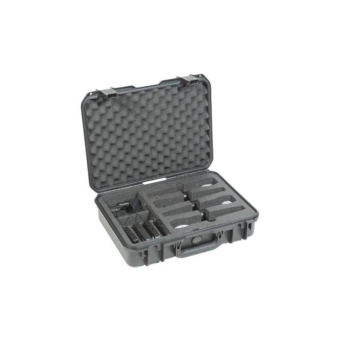 SKB - iSeries 1813-5 - Waterdichte Koffer - Zwart - Vier Draadloze Microfoons Inlay