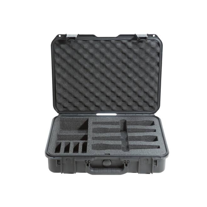 SKB - iSeries 1813-5 - Waterdichte Koffer - Zwart - Vier Draadloze Microfoons Inlay