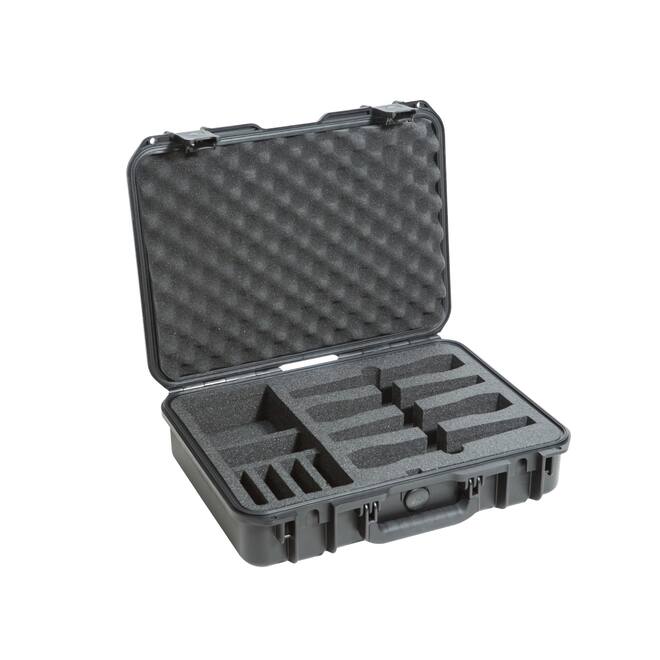 SKB - iSeries 1813-5 - Waterdichte Koffer - Zwart - Vier Draadloze Microfoons Inlay