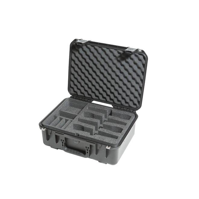 SKB - iSeries 3i-1813-7 - Waterdichte Koffer - Zwart - Acht Draadloze Microfoons Inlay