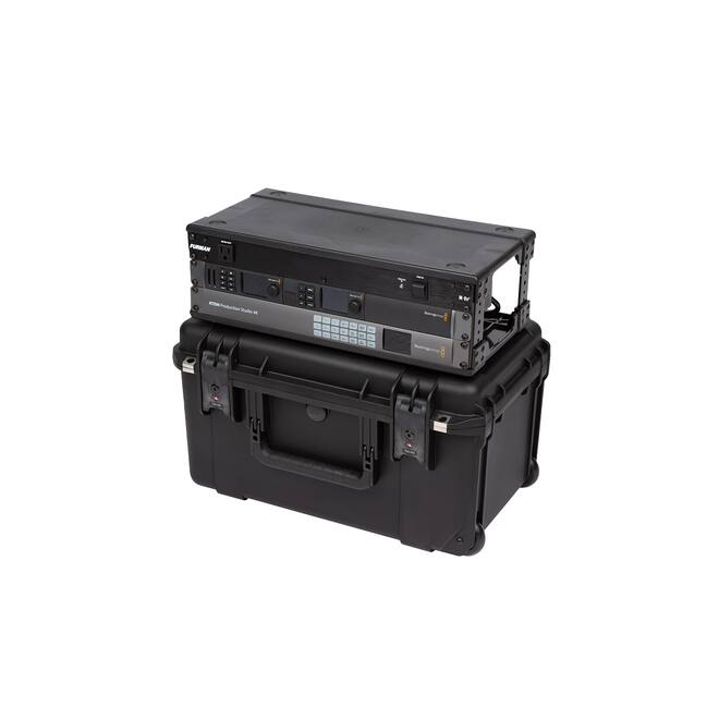 SKB - iSeries 2011-10 - Waterdichte Koffer - Zwart - Verwijderbare 3U Diepe Rack