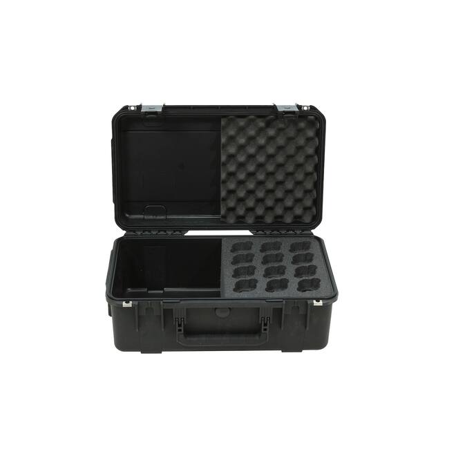 SKB - iSeries 3i-2011-8 - Waterdichte Koffer - Zwart - Twaalf Microfoons Inlay