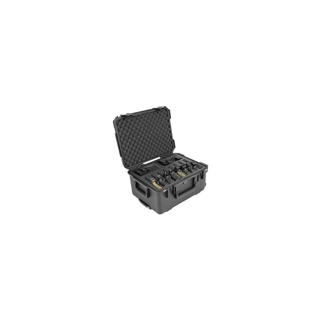 SKB - iSeries 2015-10 - Waterdichte Koffer - Zwart - Acht Handguns Inlay
