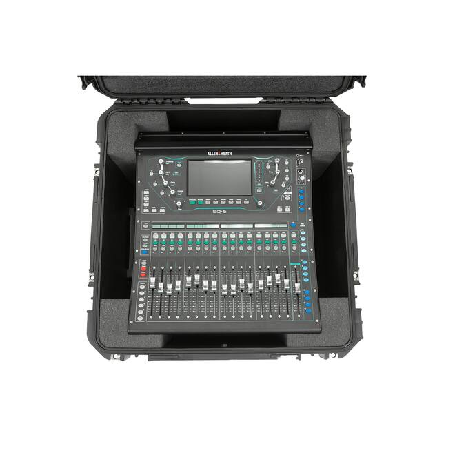 SKB - iSeries 3i-2222-12 - Waterdichte Koffer - Zwart - Allen & Heath SQ5 Mixer Inlay