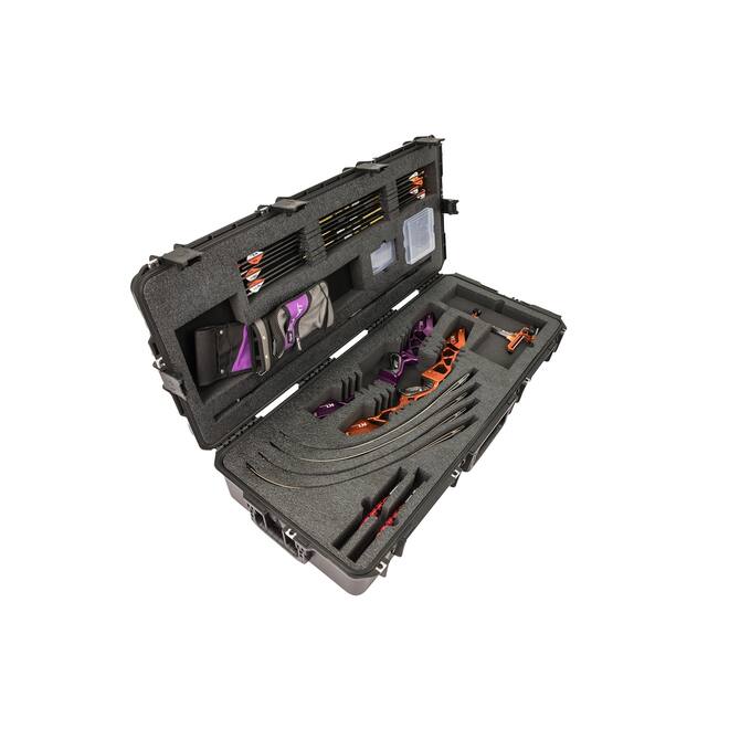 SKB - iSeries 4217-7 - Waterdichte Koffer - Zwart - Dubbele Recurve Boog Inlay