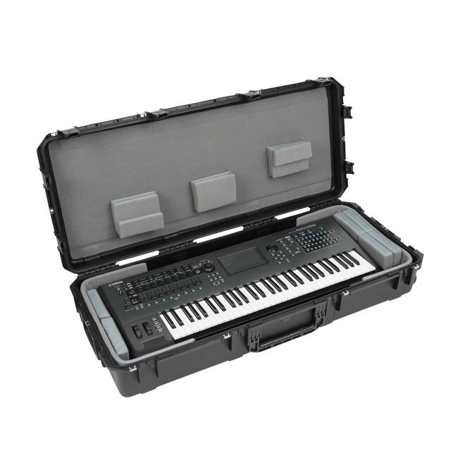 SKB - iSeries 3i-4719-8 - Waterdichte Koffer - Zwart - 61-Toetsen Breed Keyboard Think Tank Interieur
