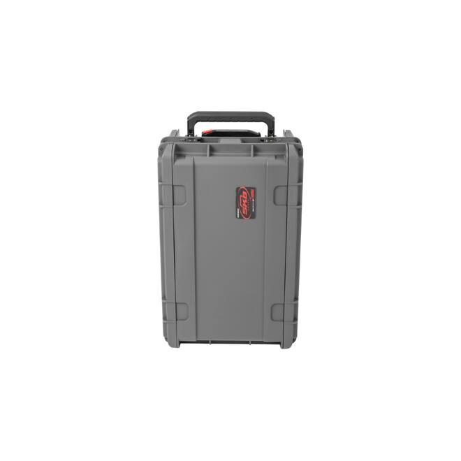 SKB - Donkergrijze 4U - Injectiegegoten 11-inch diepe Rack - met Wielen en Handvat