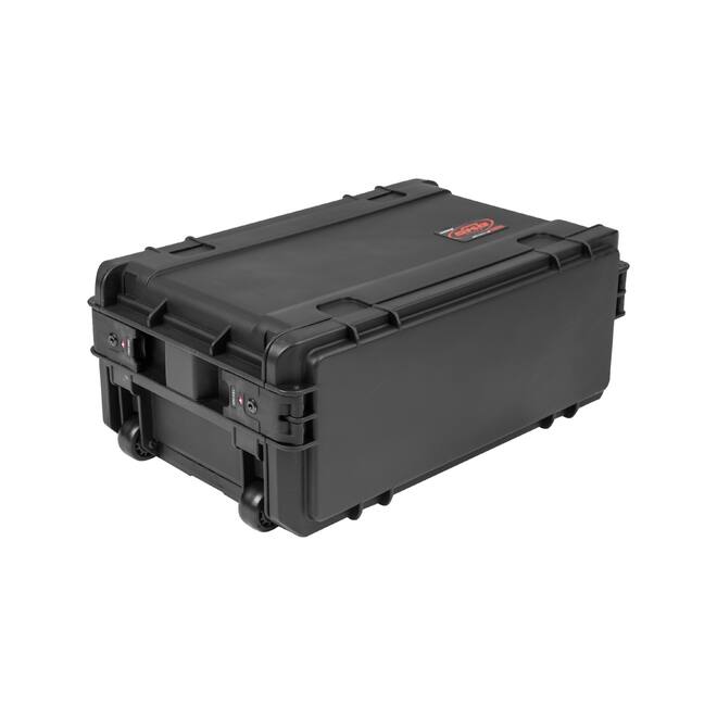 SKB - 4U Injectiegegoten - 28 cm Diepe Rack - met Wielen en Handvat