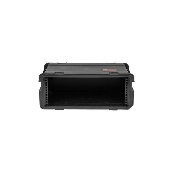 SKB - 4U Injectiegegoten - 28 cm Diepe Rack - met Wielen en Handvat