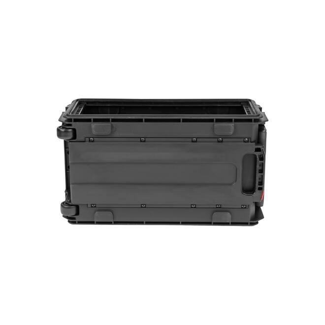 SKB - 4U Injectiegegoten - 28 cm Diepe Rack - met Wielen en Handvat