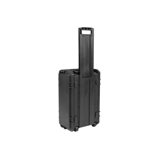 SKB - 4U Injectiegegoten - 28 cm Diepe Rack - met Wielen en Handvat