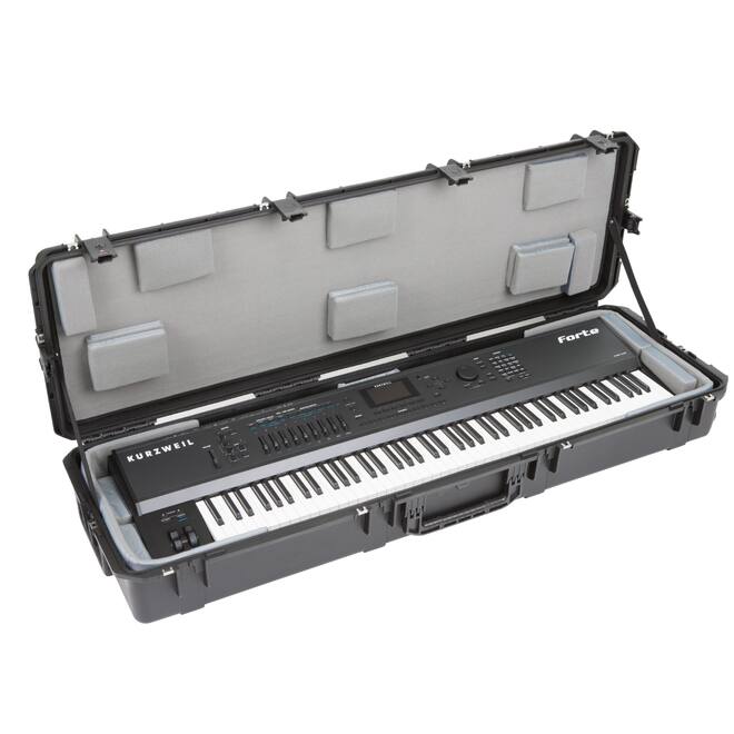 SKB - iSeries 3i-6018-8 - Waterdichte Koffer - Zwart - 88-Toetsen Keyboard Think Tank Binnenkant
