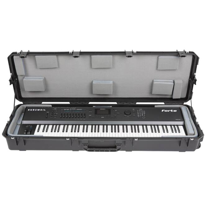 SKB - iSeries 3i-6018-8 - Waterdichte Koffer - Zwart - 88-Toetsen Keyboard Think Tank Binnenkant