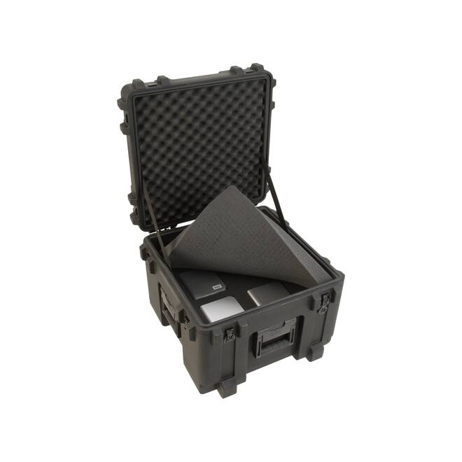 SKB - rSeries 1919-14 - Waterdichte Koffer - Zwart - met Wielen - Plukschuim