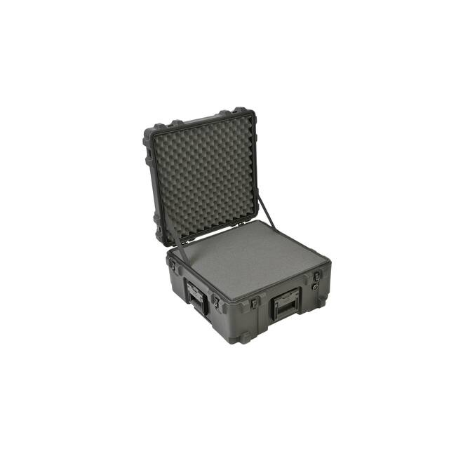 SKB - rSeries 3R-2222-12 - Waterdichte Koffer - Zwart - Plukschuim - met Wielen