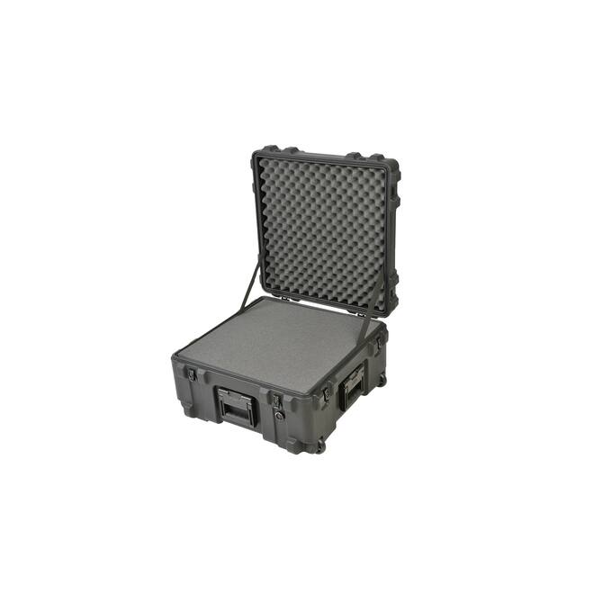 SKB - rSeries 3R-2222-12 - Waterdichte Koffer - Zwart - Plukschuim - met Wielen