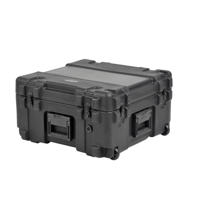 SKB - rSeries 3R-2222-12 - Waterdichte Koffer - Zwart - Plukschuim - met Wielen