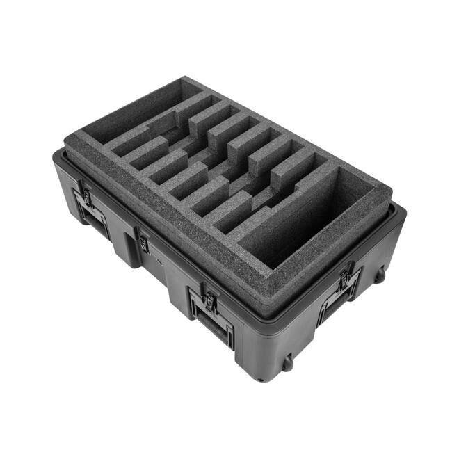 SKB - rSeries - Zes Laptops & Twee Accessoirevakken Koffer
