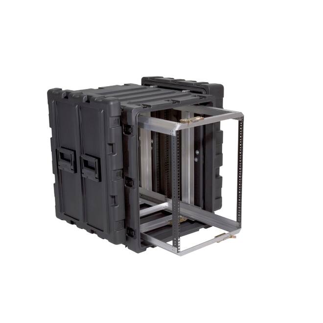 SKB - 3RR Series - 14U Verwijderbare Shock Rack - Zwart - 24-inch diep