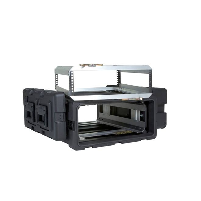 SKB - 3RR Series - 3U Verwijderbare Shock Rack - Zwart - 24-inch diep