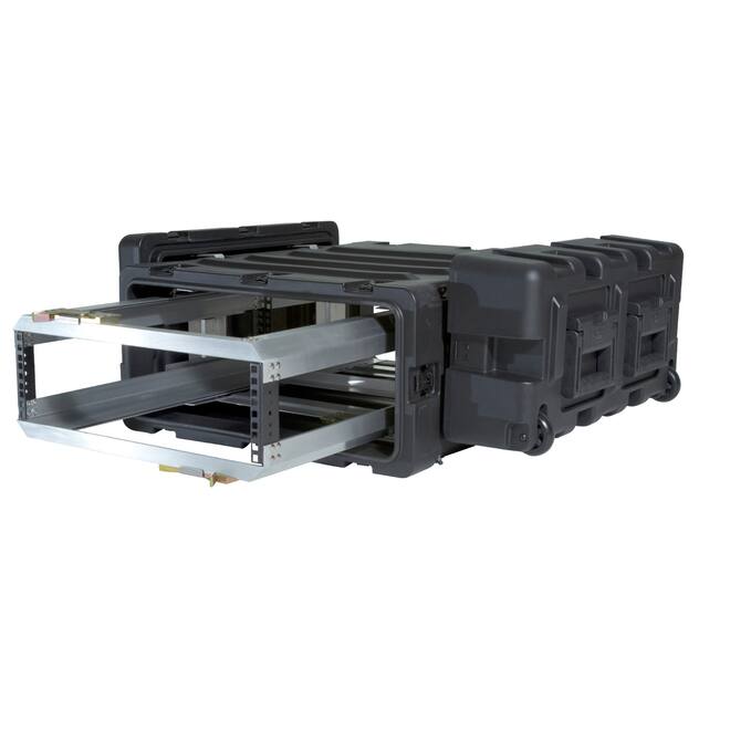 SKB - 3RR Series - 3U Verwijderbare Shock Rack - Zwart - 24-inch diep