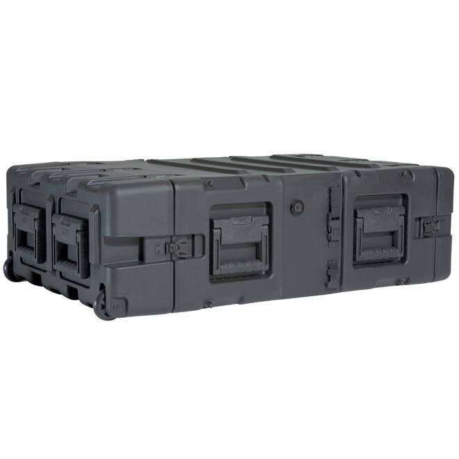 SKB - 3RR Series - 3U Verwijderbare Shock Rack - Zwart - 24-inch diep