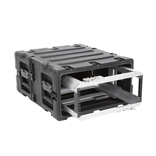 SKB - 3RR Series - 4U Verwijderbare Shock Rack - Zwart - 20-inch diep