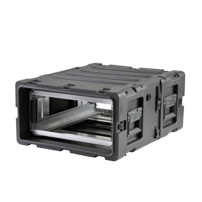 SKB - 3RR Series - 4U Verwijderbare Shock Rack - Zwart - 24-inch diep