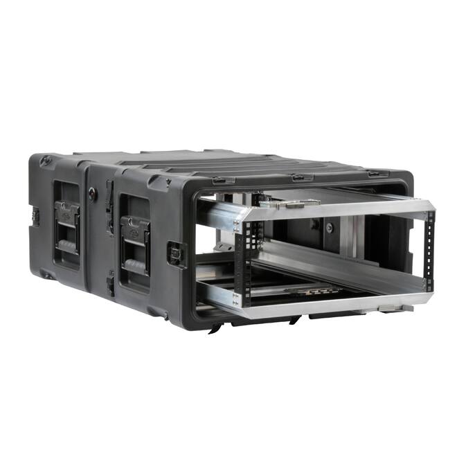 SKB - 3RR Series - 4U Verwijderbare Shock Rack - Zwart - 30-inch diep