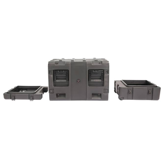 SKB - 3RR Series - 5U Half Shock Rack - Zwart - 20-inch diep