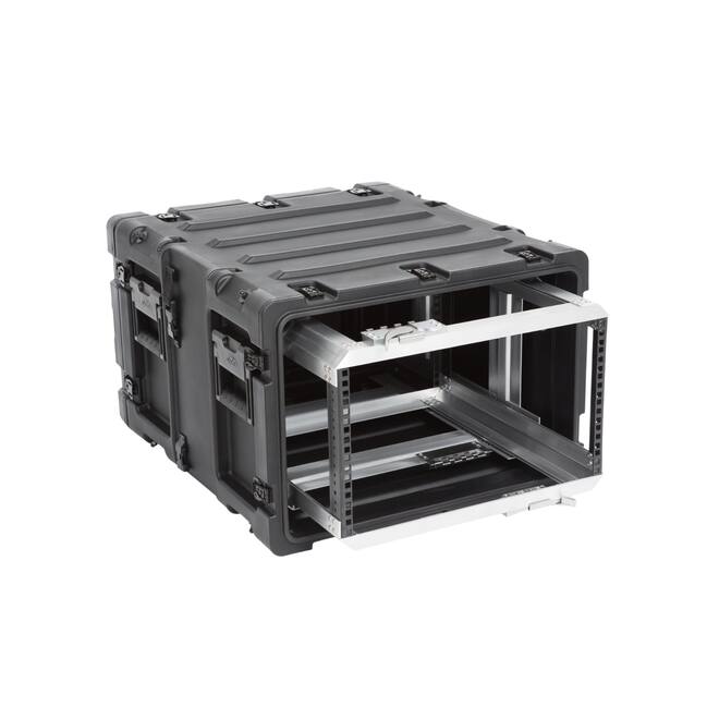SKB - 3RR Series - 6U Verwijderbare Shock Rack - Zwart - 20-inch diep