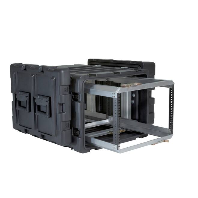SKB - 3RR Series - 7U Verwijderbare Shock Rack - Zwart - 24-inch diep