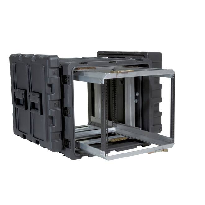SKB - 3RR Series - 9U Verwijderbare Shock Rack - Zwart - 24-inch diep