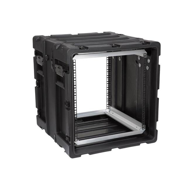 SKB - 3RS Series - 11U Niet-Verwijderbare Shock Rack - Zwart - 20-inch diep