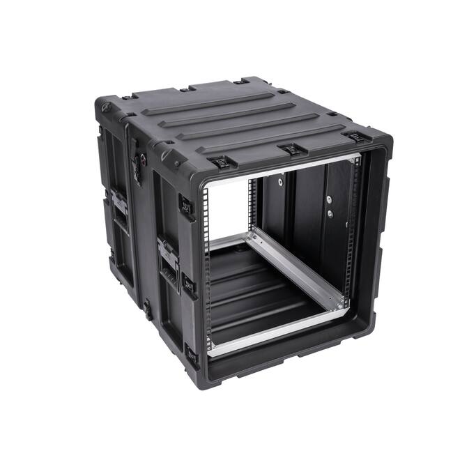 SKB - 3RS Series - 11U Niet-Verwijderbare Shock Rack - Zwart - 24-inch diep