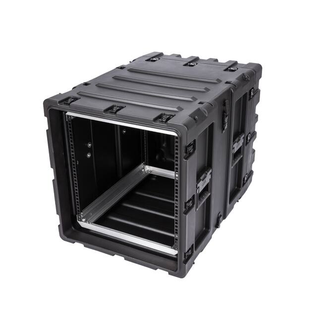 SKB - 3RS Series - 11U Niet-Verwijderbare Shock Rack - Zwart - 24-inch diep