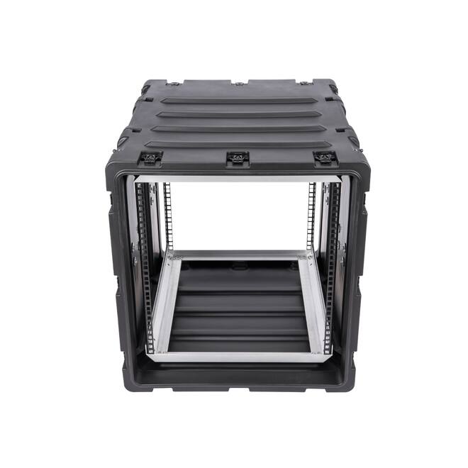 SKB - 3RS Series - 11U Niet-Verwijderbare Shock Rack - Zwart - 24-inch diep
