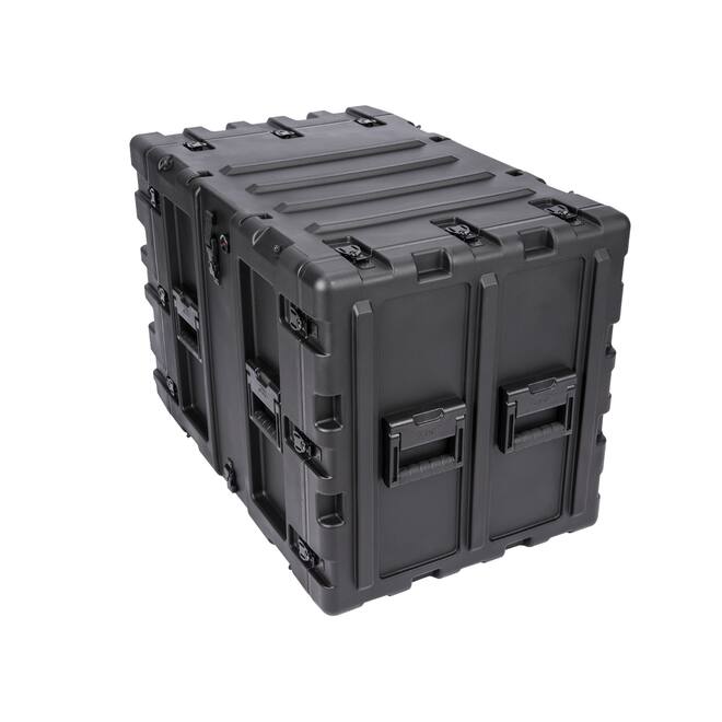 SKB - 3RS Series - 11U Niet-Verwijderbare Shock Rack - Zwart - 24-inch diep