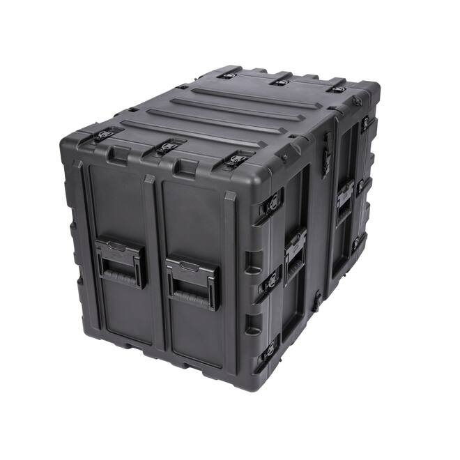 SKB - 3RS Series - 11U Niet-Verwijderbare Shock Rack - Zwart - 24-inch diep
