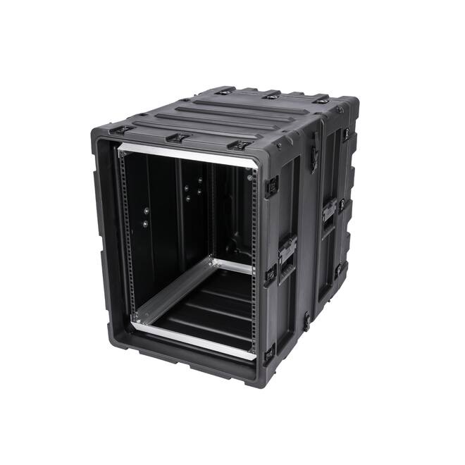 SKB - 3RS Series - 14U Niet-Verwijderbare Shock Rack - Zwart - 24-inch diep