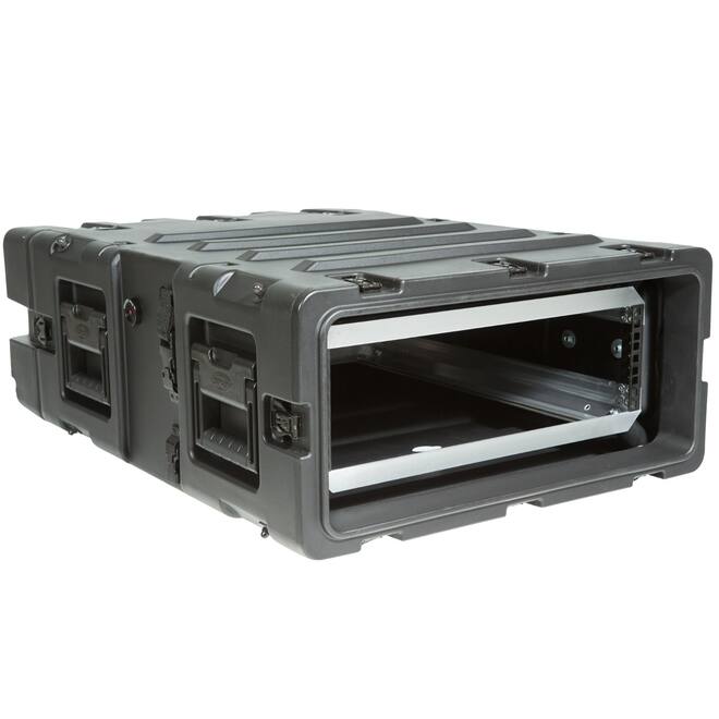 SKB - 3RS Series - 3U Niet-Verwijderbare Shock Rack - Zwart - 24-inch diep