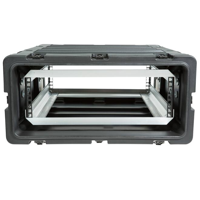 SKB - 3RS Series - 3U Niet-Verwijderbare Shock Rack - Zwart - 24-inch diep