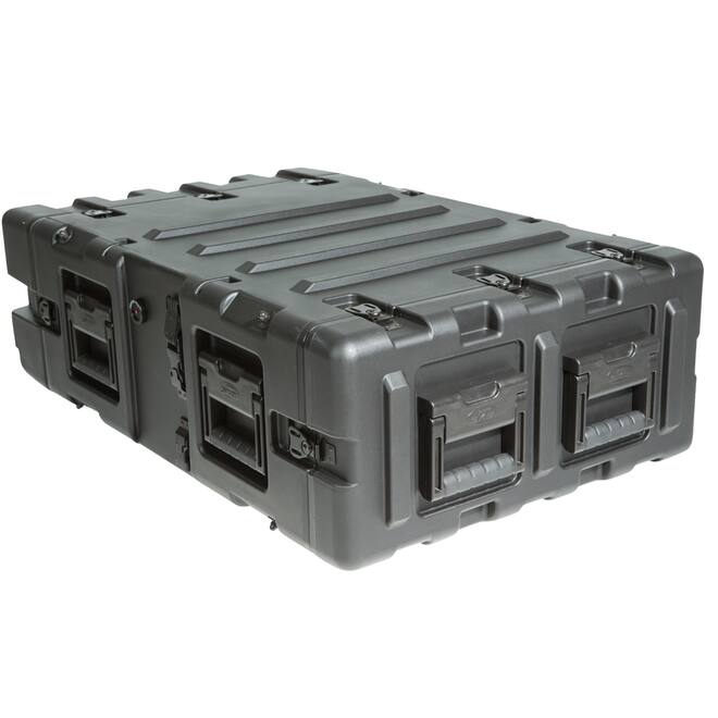 SKB - 3RS Series - 3U Niet-Verwijderbare Shock Rack - Zwart - 24-inch diep
