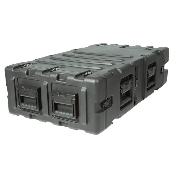 SKB - 3RS Series - 3U Niet-Verwijderbare Shock Rack - Zwart - 30-inch diep