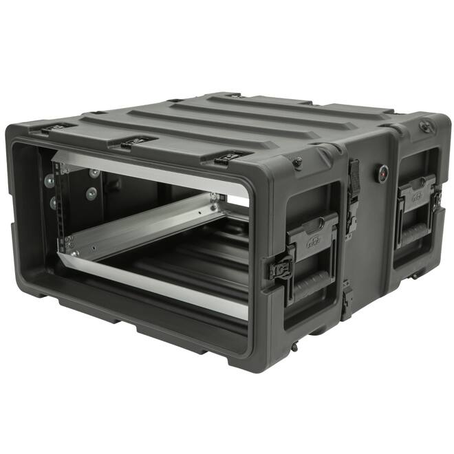 SKB - 3RS Series - 4U Niet-Verwijderbare Shock Rack - Zwart - 20-inch diep
