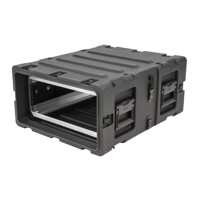 SKB - 3RS Series - 4U Niet-Verwijderbare Shock Rack - Zwart - 24-inch diep