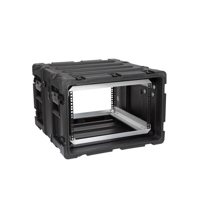 SKB - 3RS Series - 6U Niet-Verwijderbare Shock Rack - Zwart - 20-inch diep