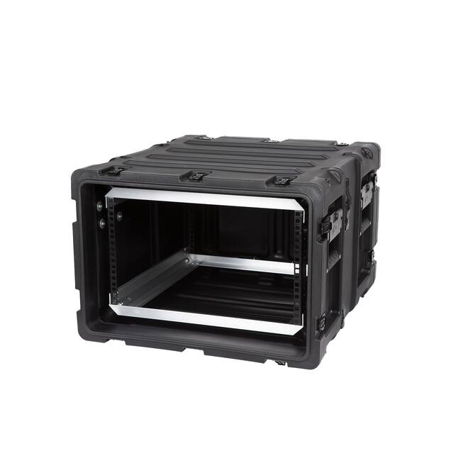 SKB - 3RS Series - 6U Niet-Verwijderbare Shock Rack - Zwart - 20-inch diep
