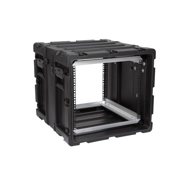 SKB - 3RS Series - 9U Niet-Verwijderbare Shock Rack - Zwart - 20-inch diep